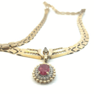 14k necklace Beautiful second-hand necklace, perfect for fashion and casual wear, you need it