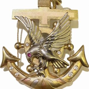 14k gold diamond pendant