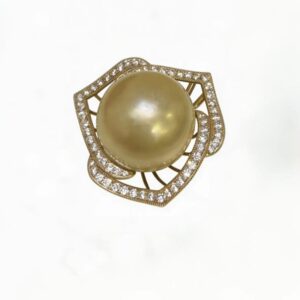 18K Pearl pendant
