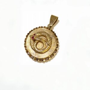 14k gold pendant