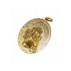 14k gold pendant