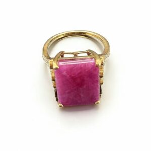 10k gold ruby ring