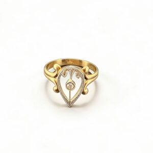 10k gold diamond ring