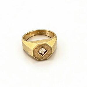 10K Gold Diamond Ring