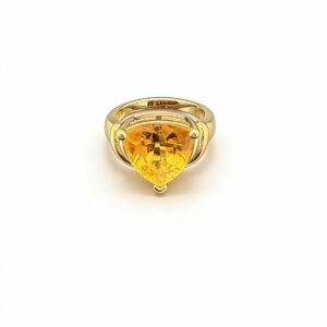 10K Gold Citrine Ring