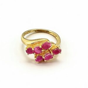 10K Gold Ruby Ring