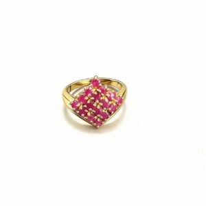 10K Gold Ruby Ring