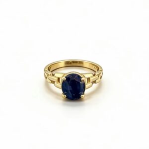 10K Gold Sapphire Ring