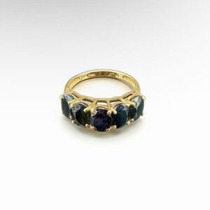 10K Gold Sapphire Ring